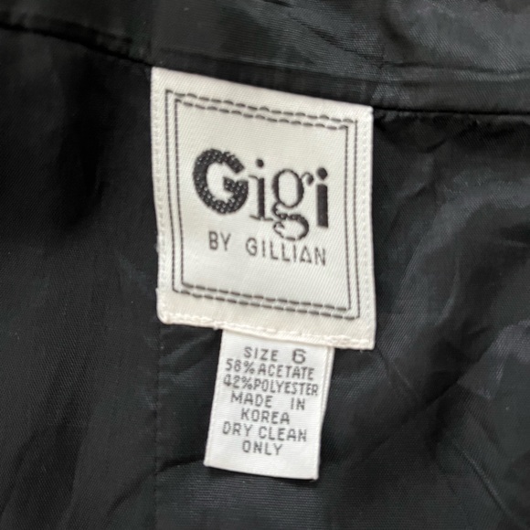 Gigi by Gillian Peek a Boo Back Black Dress Size 6 (#1982) - Picture 10 of 10